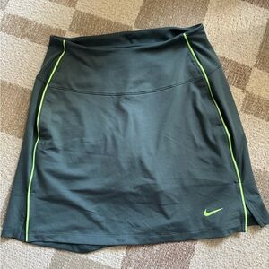 Nike Dark Green Athletic Skirt